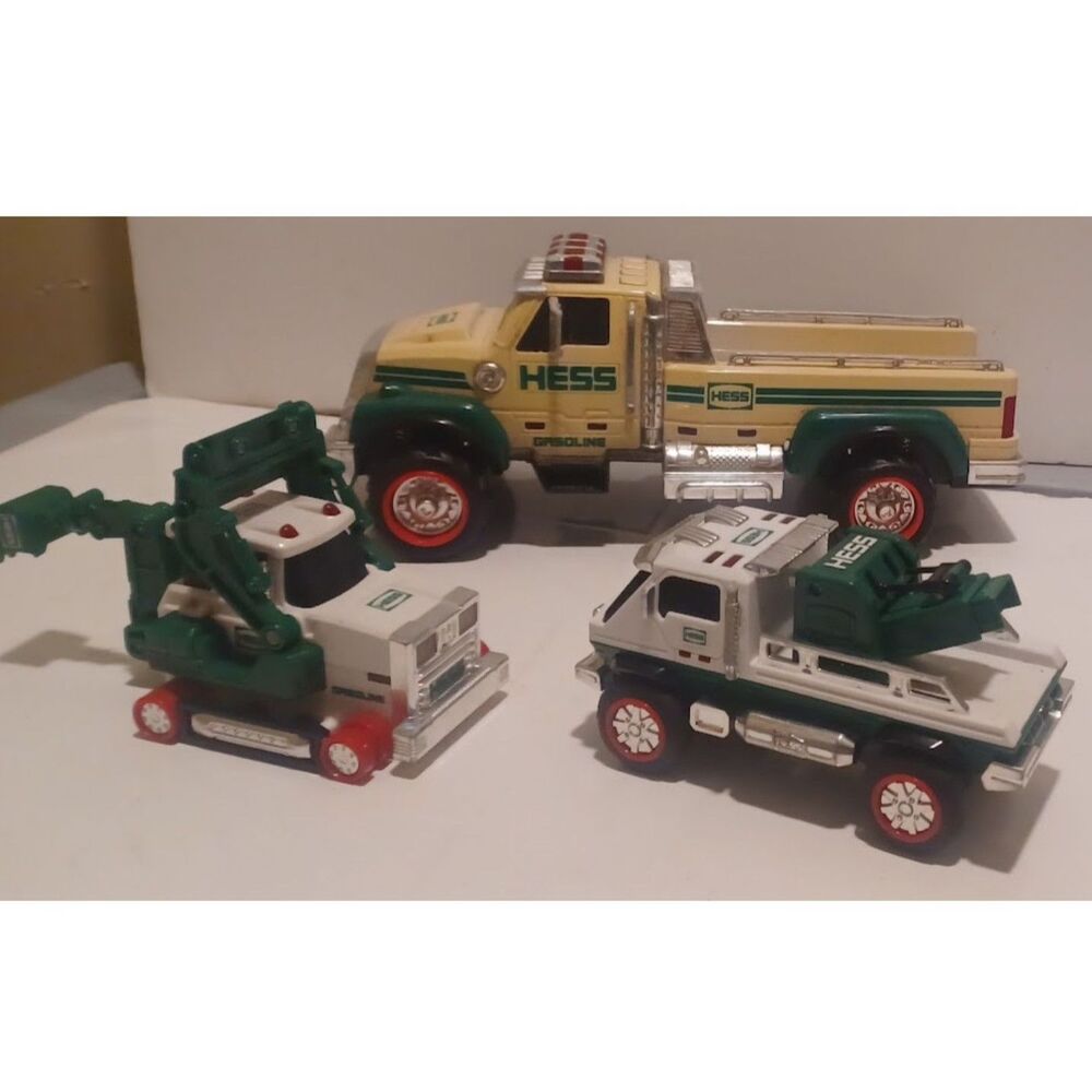 Lot of Vintage Hess Toys - Hess Truck - 3 Hess Collectibles